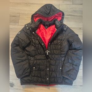 Tommy Hilfiger Women’s Hooded Puffer Jacket – Size M